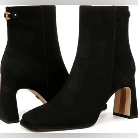 Sam Edelman Irie Square Toe Bootie (Women) Size 7.5 - Picture 1 of 10